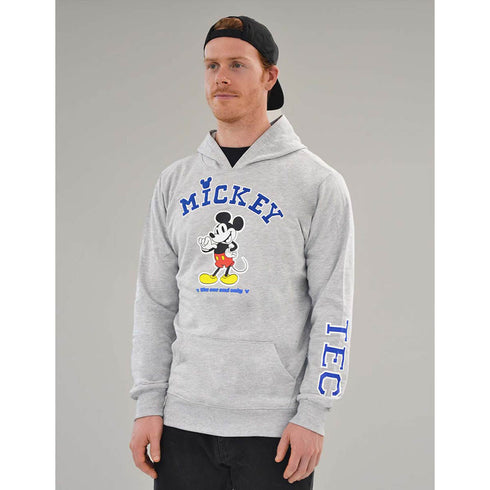 Sudadera Algodón Disney Mickey TEC Gris